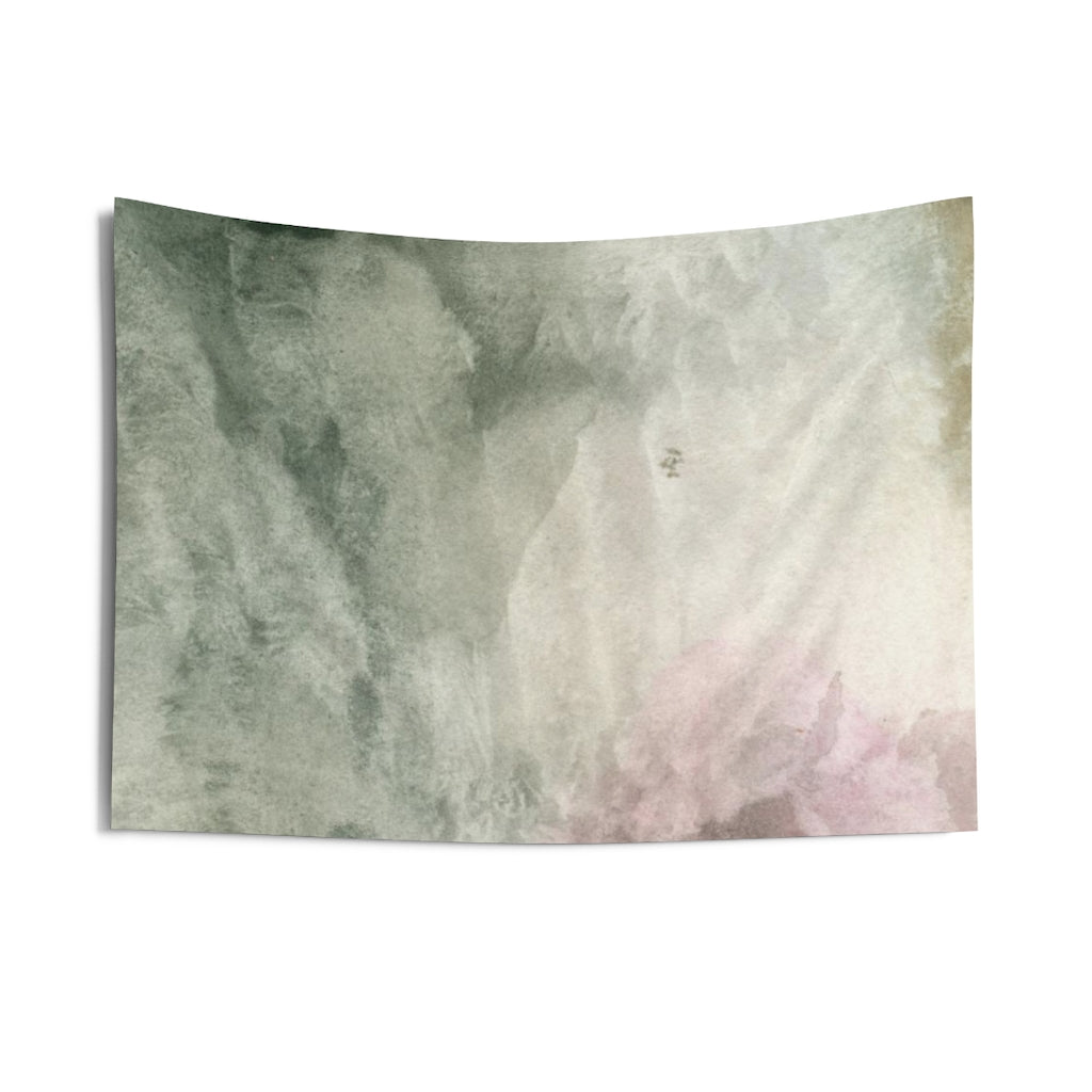 Abstract Tapestry | Green Purple Ombre