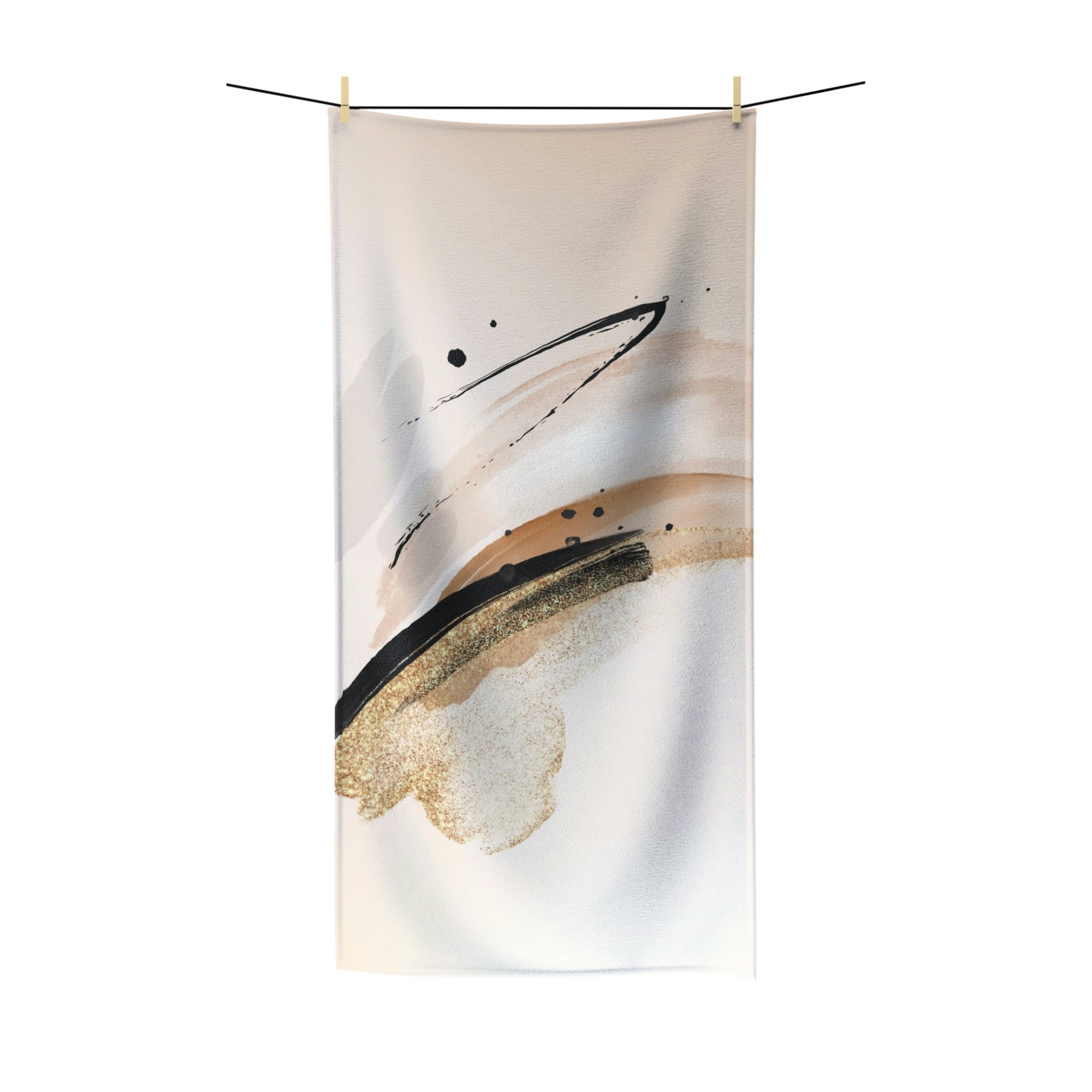 Bath Towel | Beige Ombre, Earth Tones