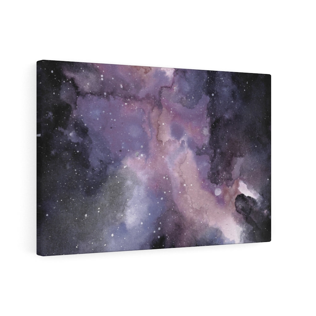 MYSTICAL WALL CANVAS ART | Black Purple Pink White