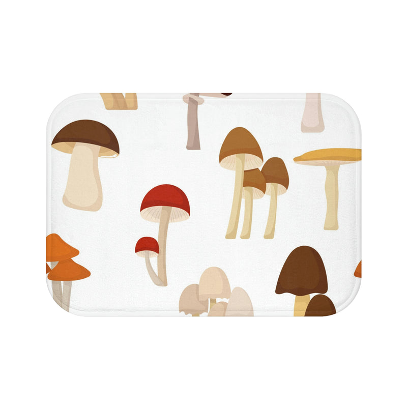 Cottagecore Bath, Kitchen Mat | Mushrooms