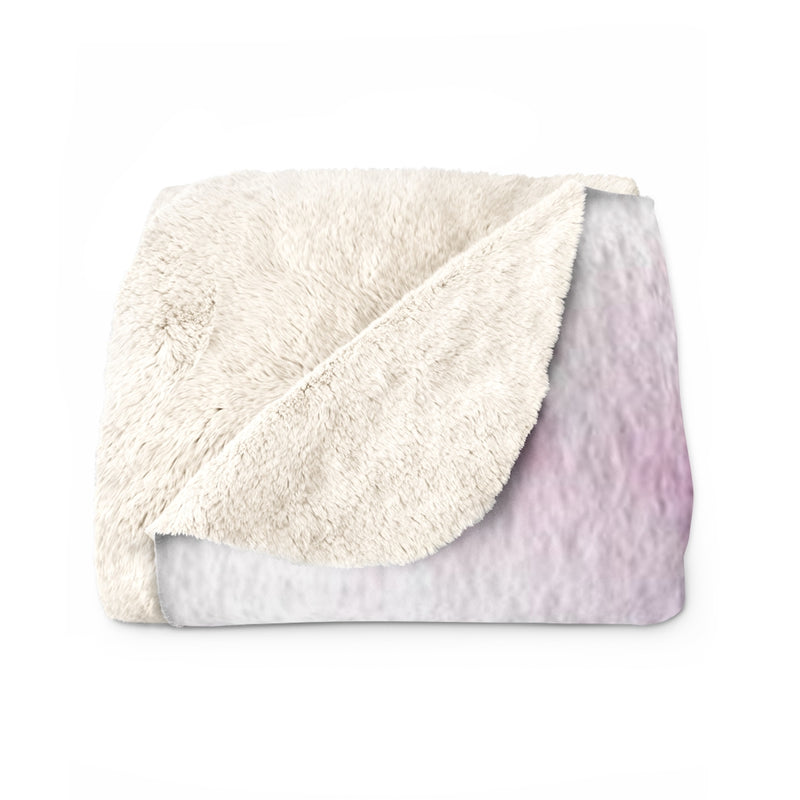Abstract Comfy Blanket | Purple Blue Ombre