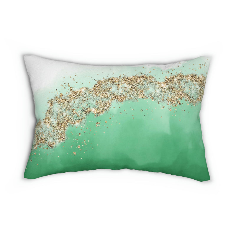 Lumbar Pillow | Sage Green Ombre