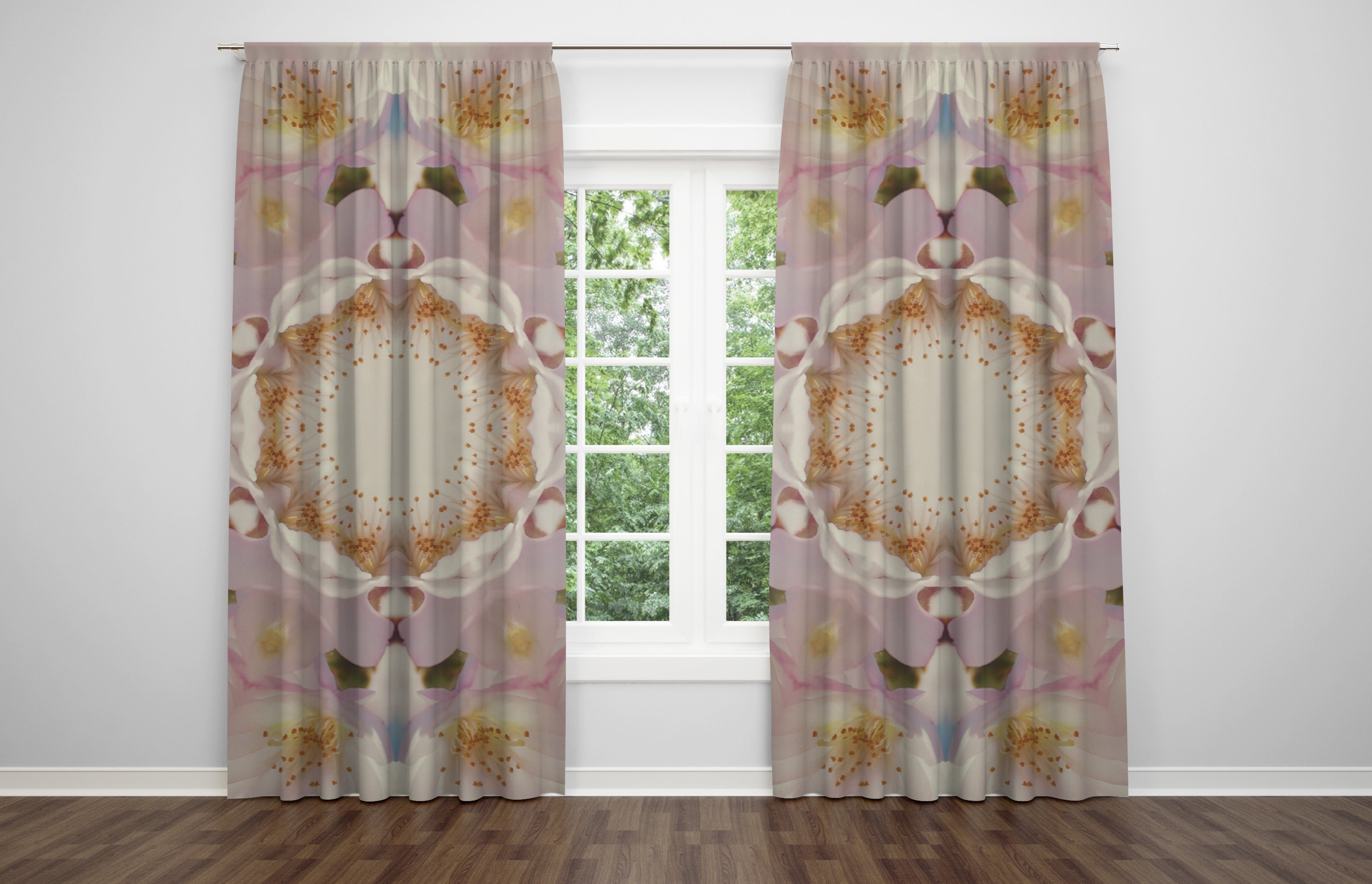 modern abstract, unique window curtains