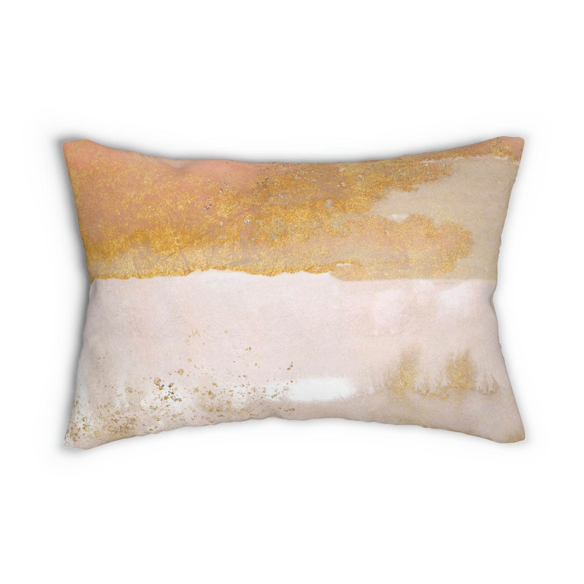 Lumbar rectangle throw pillow