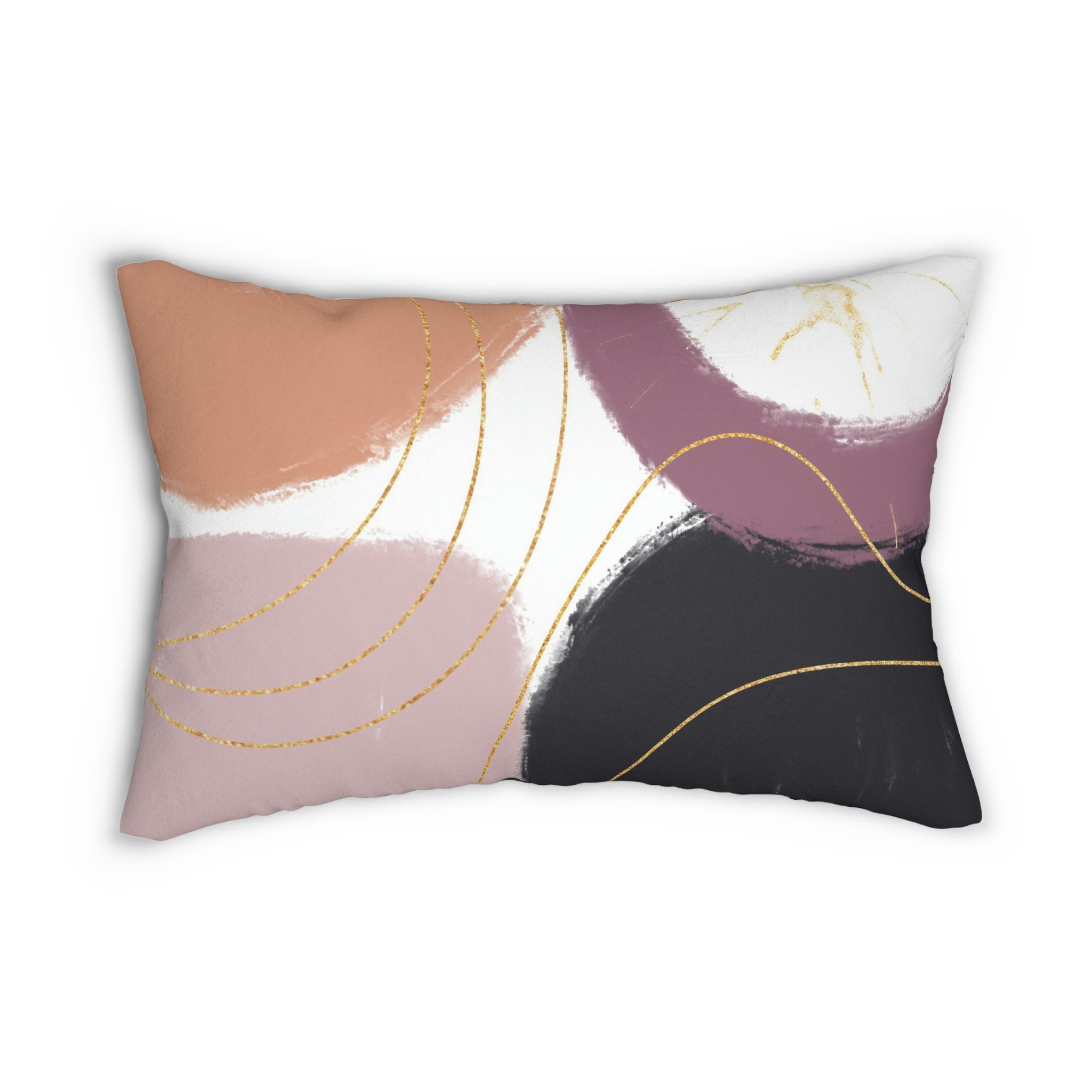 Lumbar rectangle throw pillow