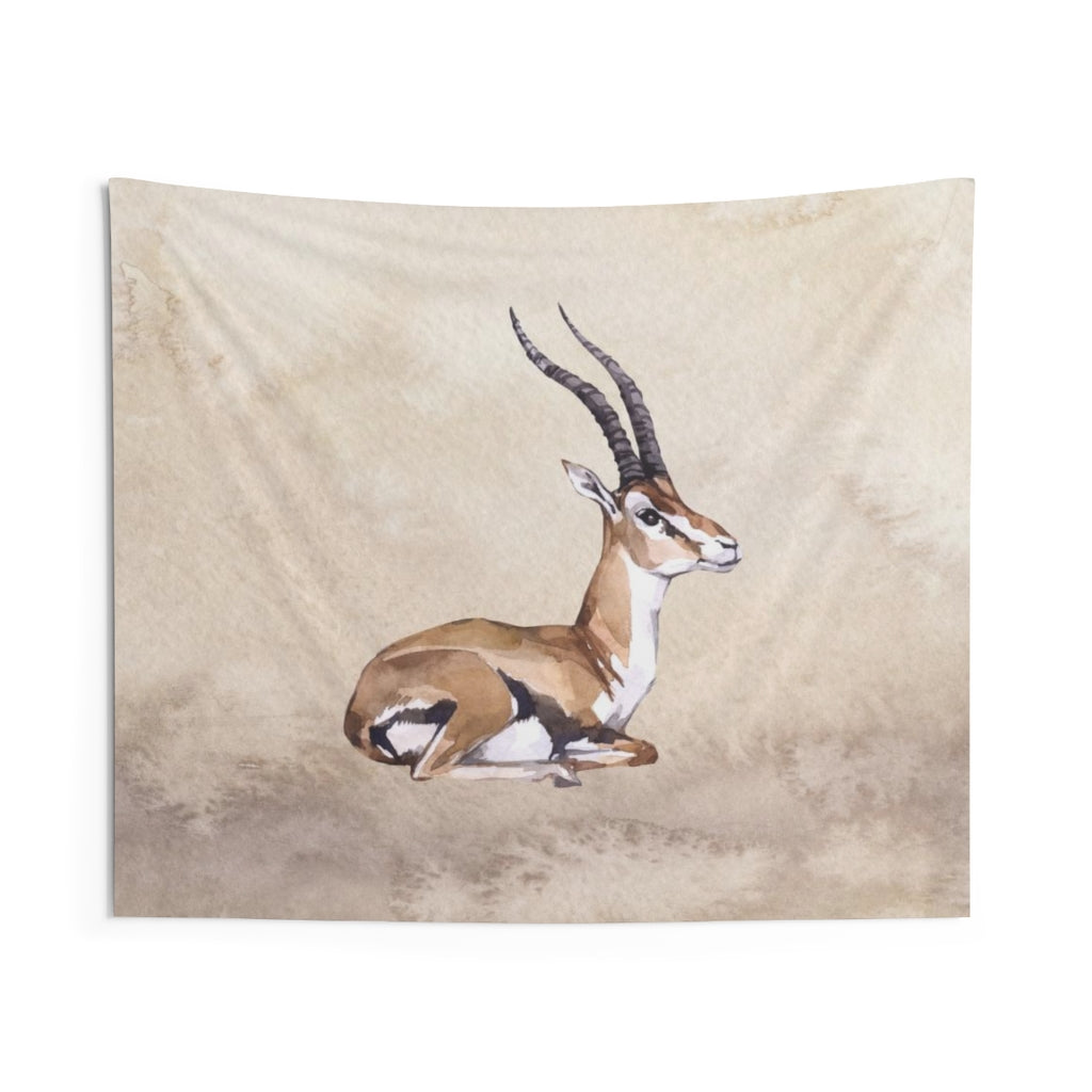 Safari Tapestry | Beige Gazelle