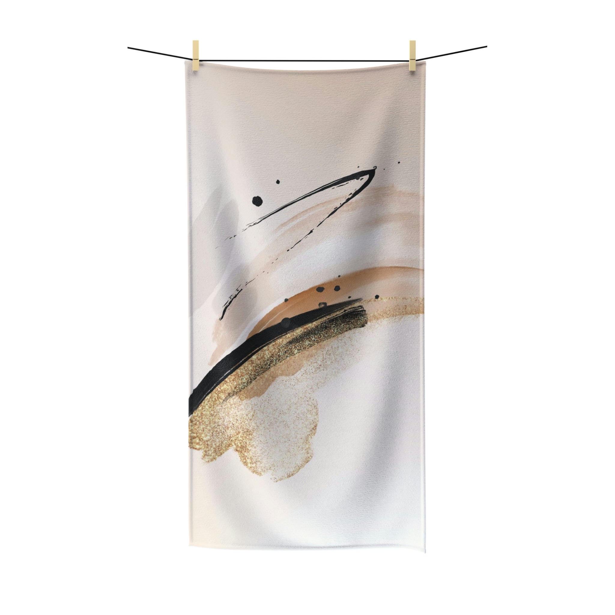 Bath Towel | Beige Ombre, Earth Tones