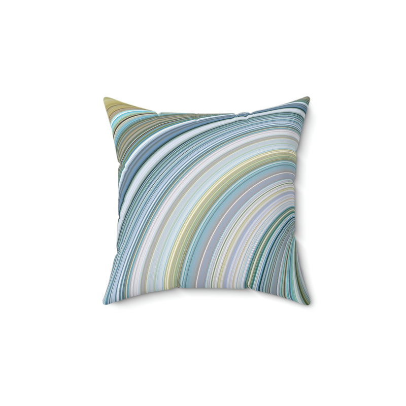 Abstract Pillow Cover | Blue Ombre
