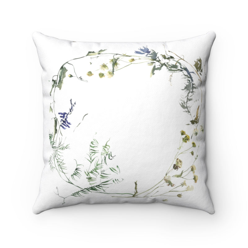 Floral Pillow Cover | Dainty Leaves