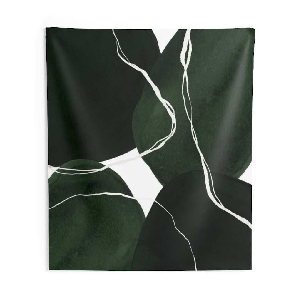 Abstract Tapestry | Green White