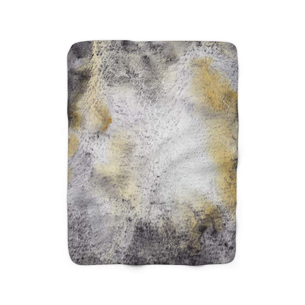 modern abstract cozy blanket