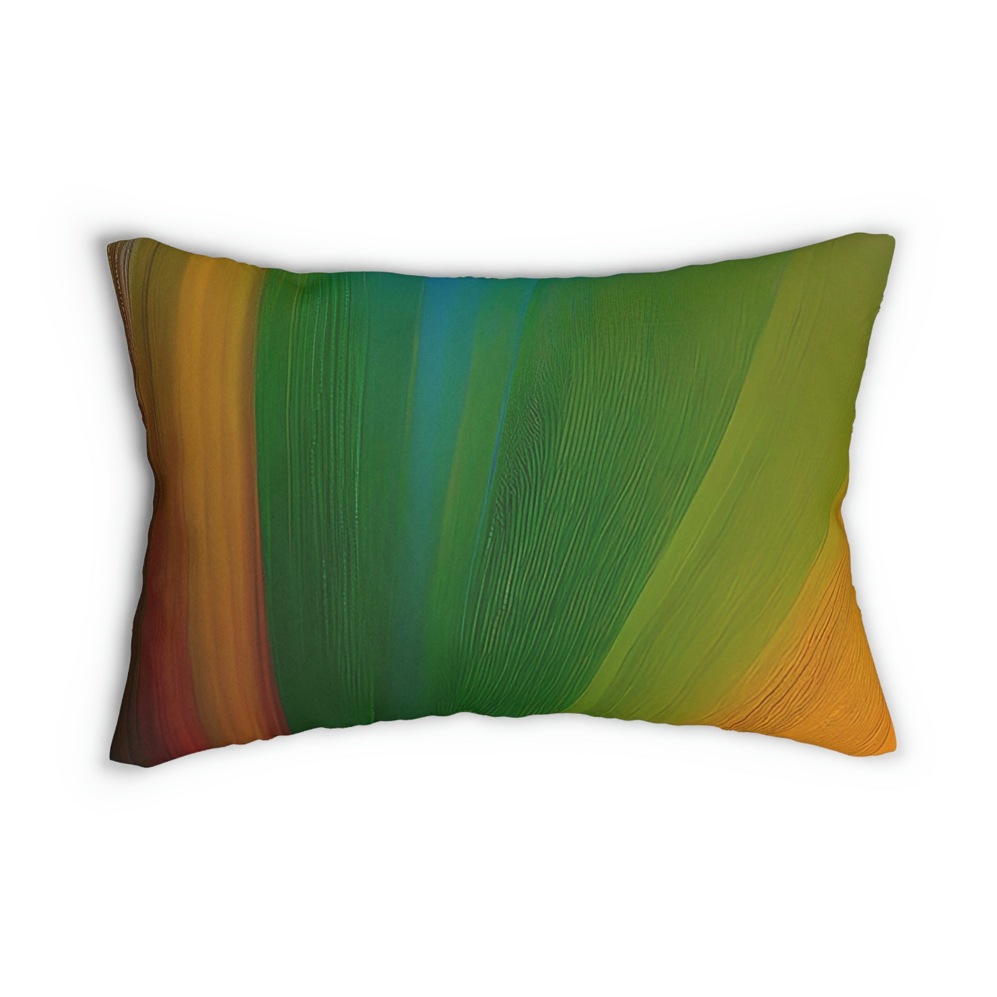 Lumbar rectangle throw pillow