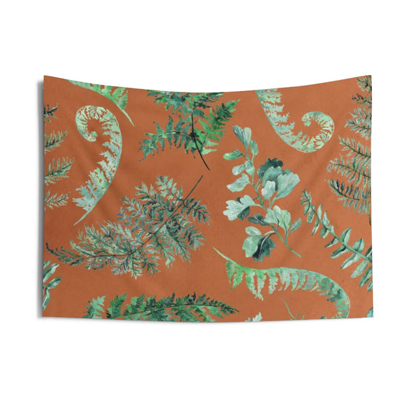Floral Tapestry | Rust Terracotta Green