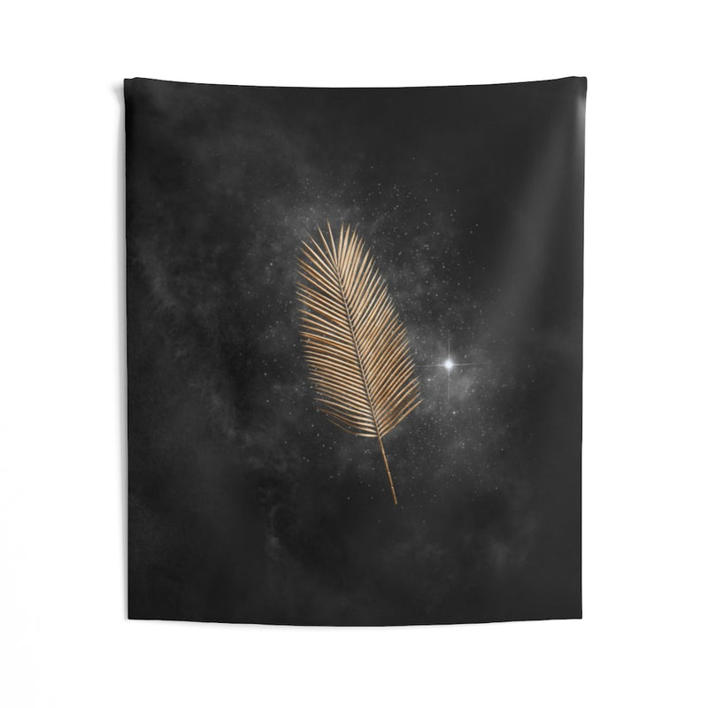 Mystical Tapestry | Black Celestial Feather