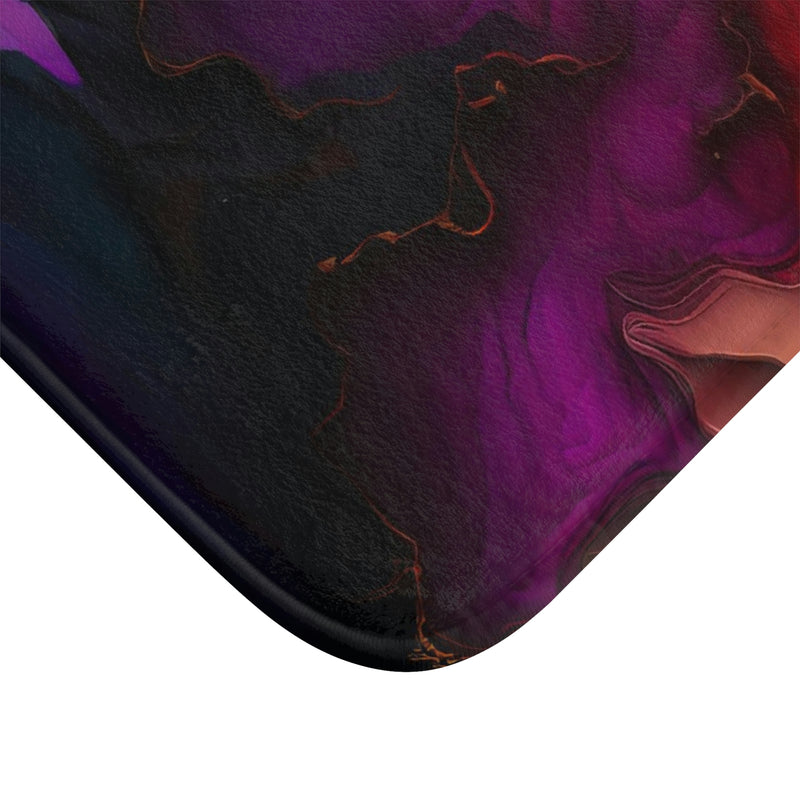 Lilac Purple Beige | Earthy Ombre Bath Mat