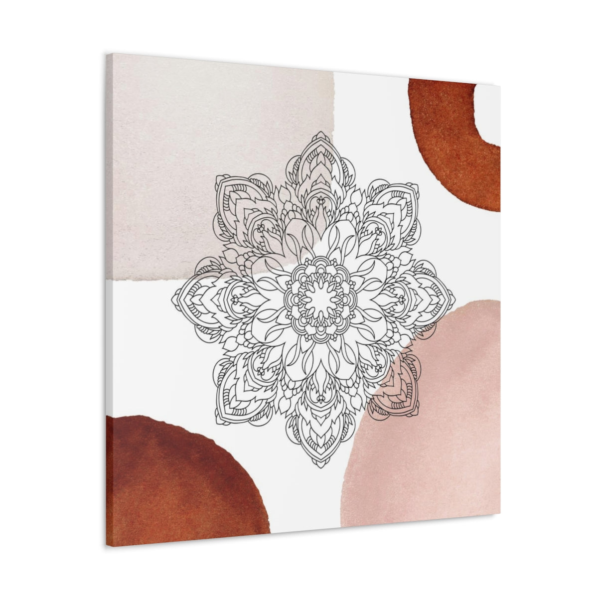 Abstract Wall Canvas Print | Mandala