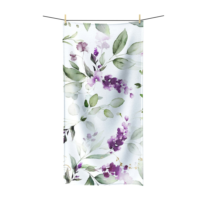 Bath Towel | Lavender Floral