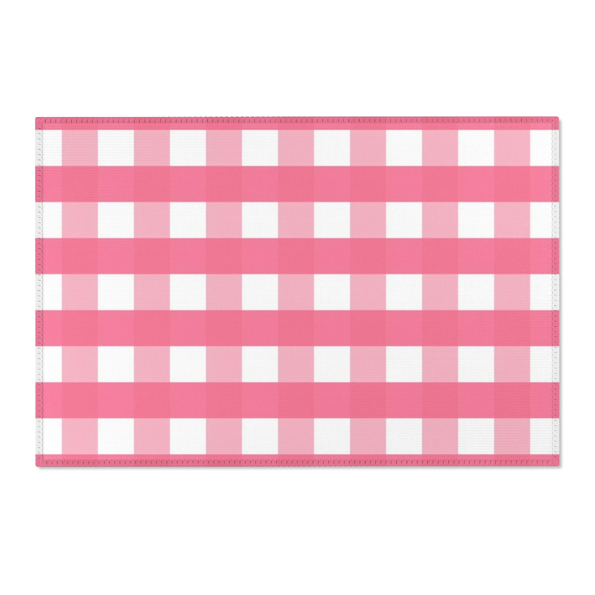 Checkered Area Rug | Retro Preppy