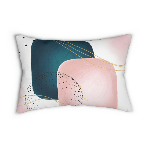Lumbar rectangle throw pillow