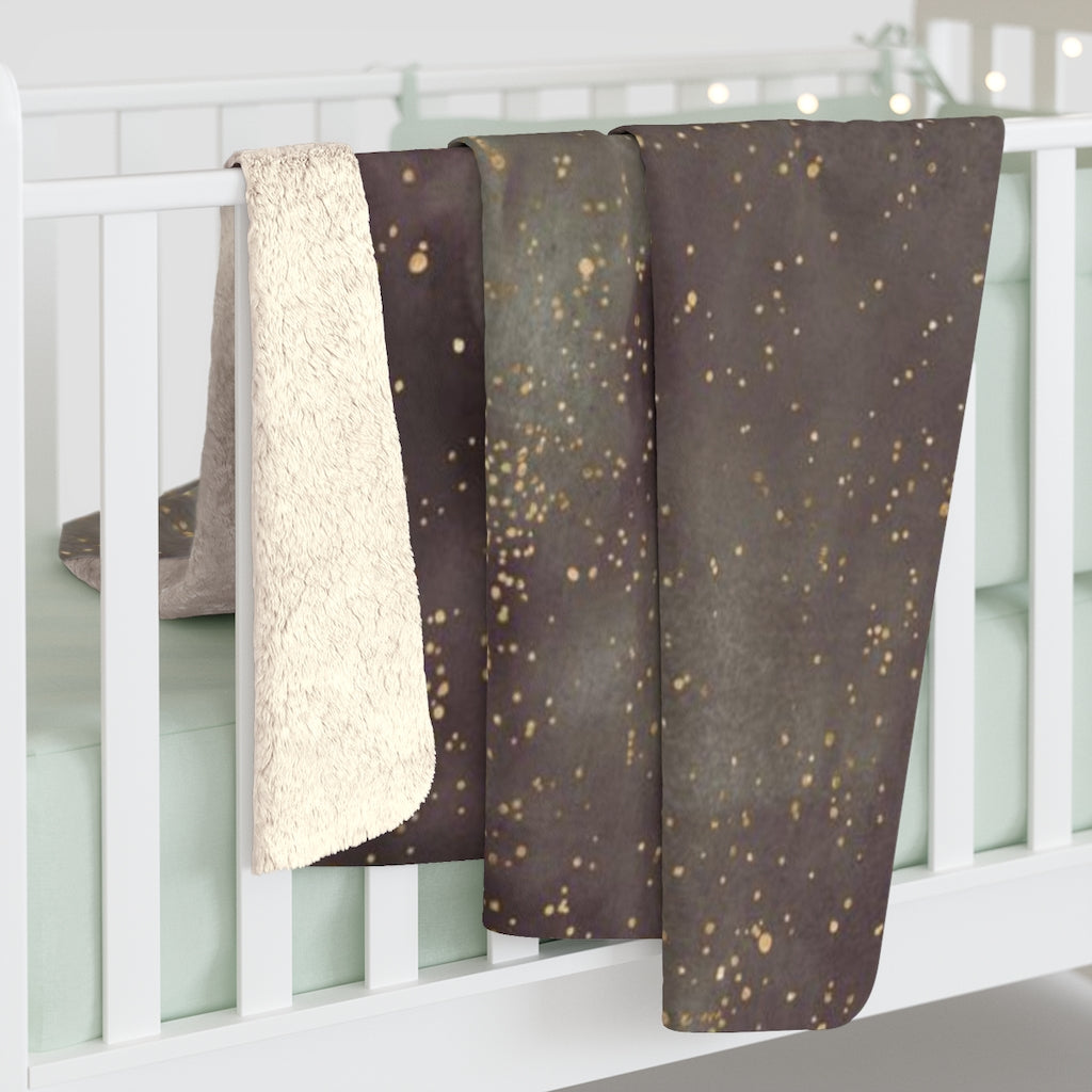 Galaxy Comfy Blanket | Brown Earthy Gold