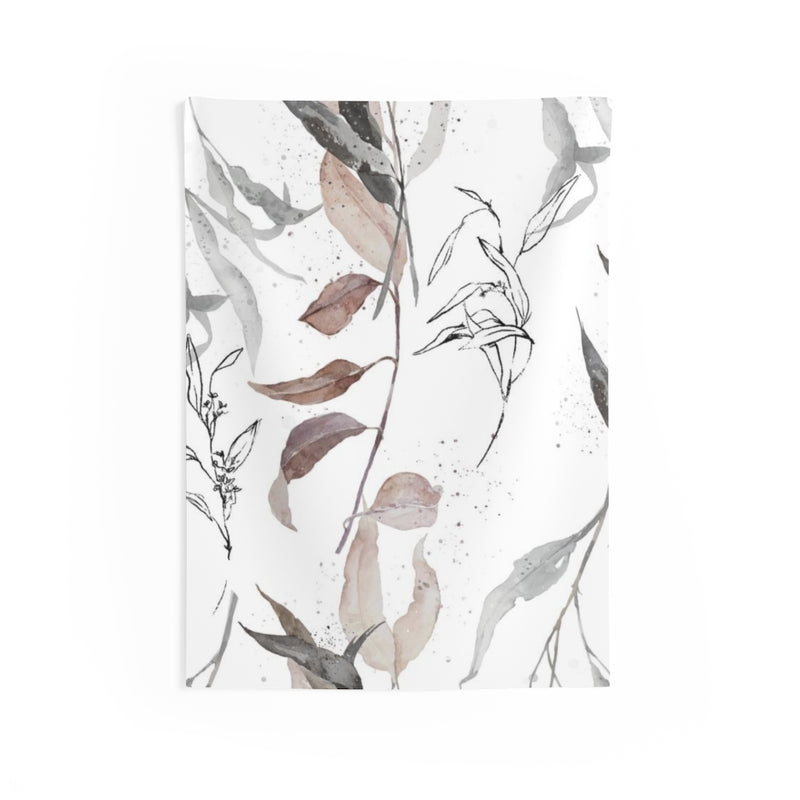Floral Tapestry | White Bronze Grey White