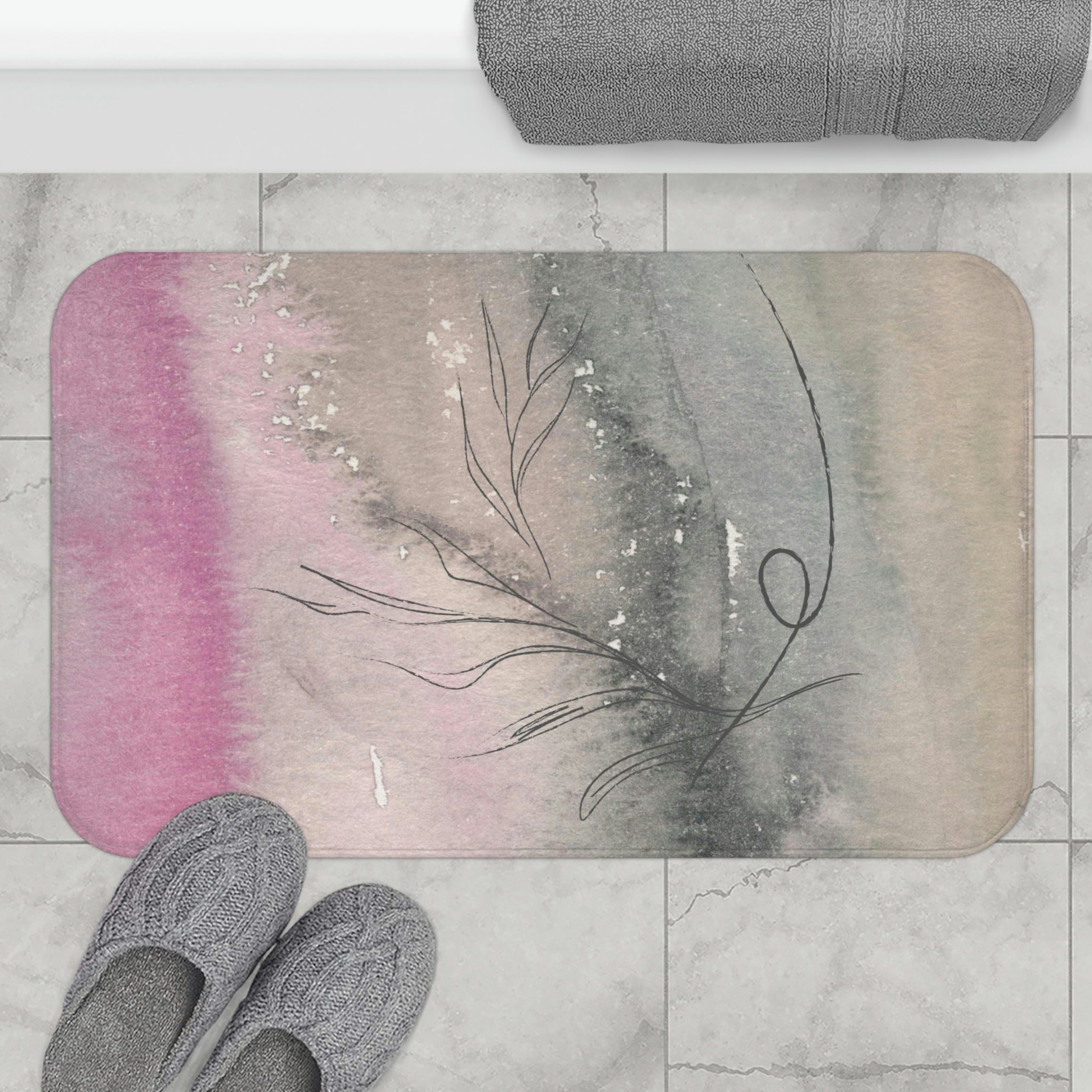 Modern Bath Mat