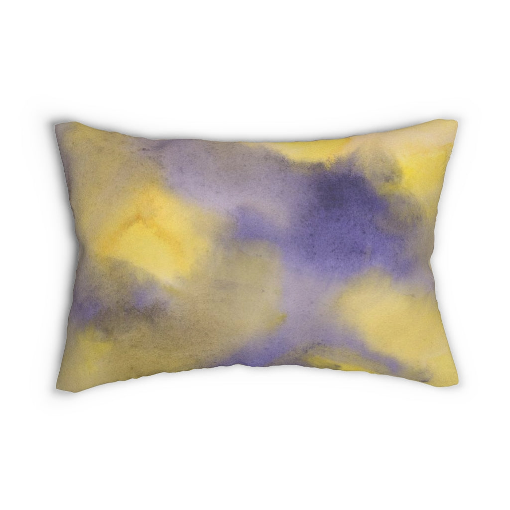 Lumbar rectangle throw pillow