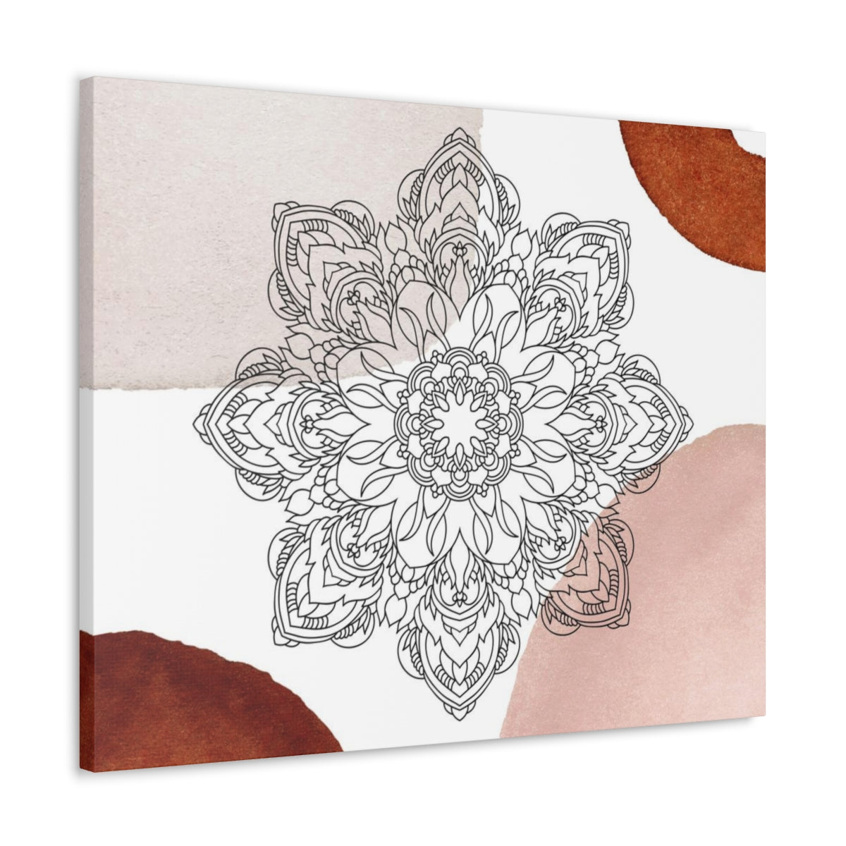 Abstract Wall Canvas Print | Mandala