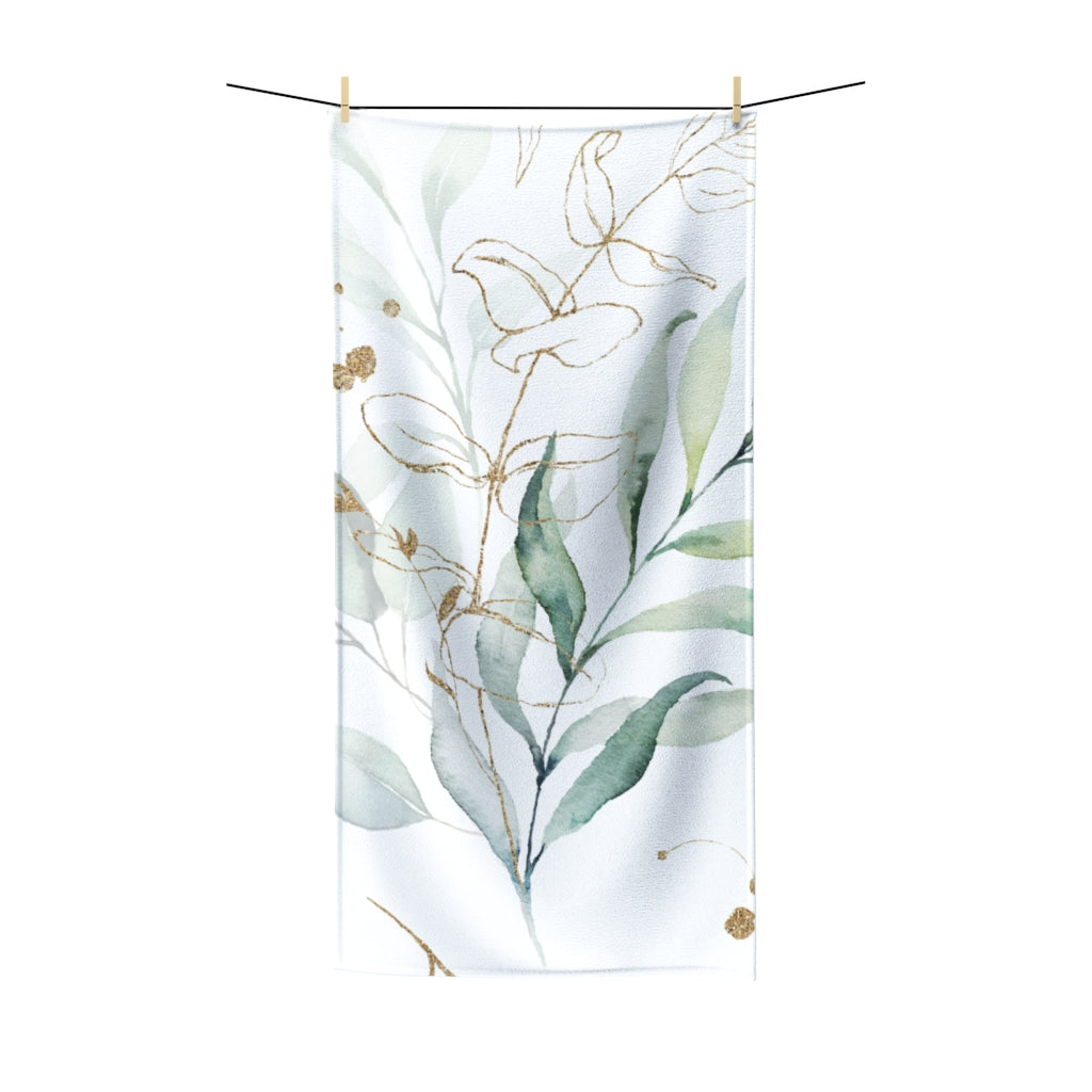 Floral Bath Towel | Eucalyptus