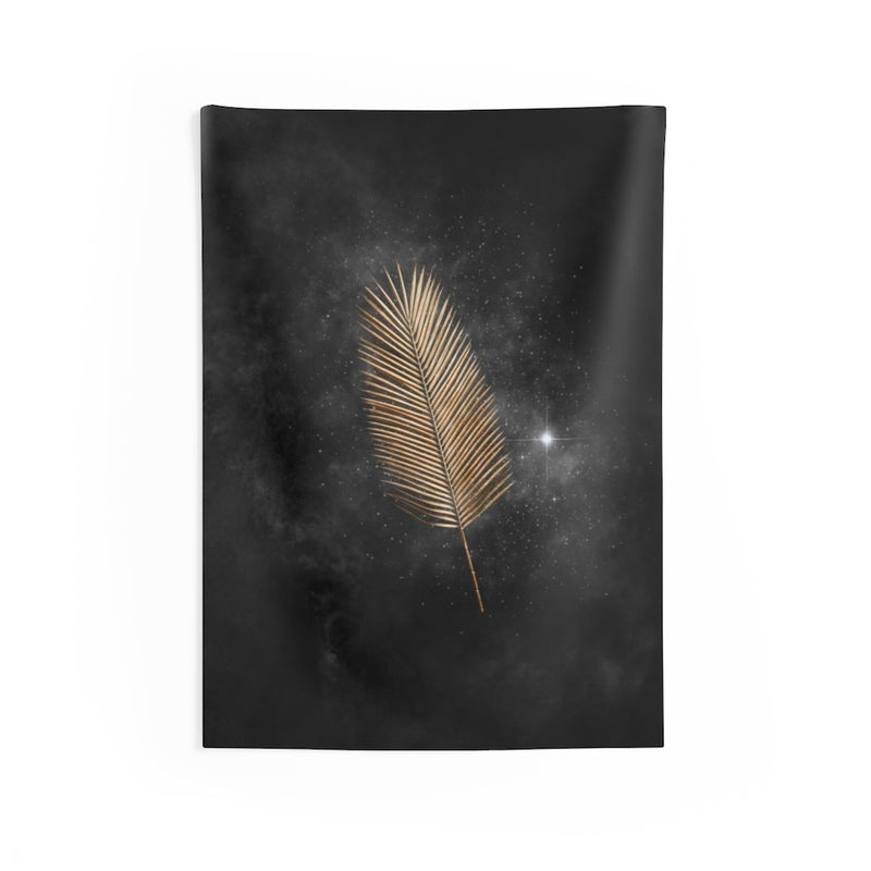 Mystical Tapestry | Black Celestial Feather