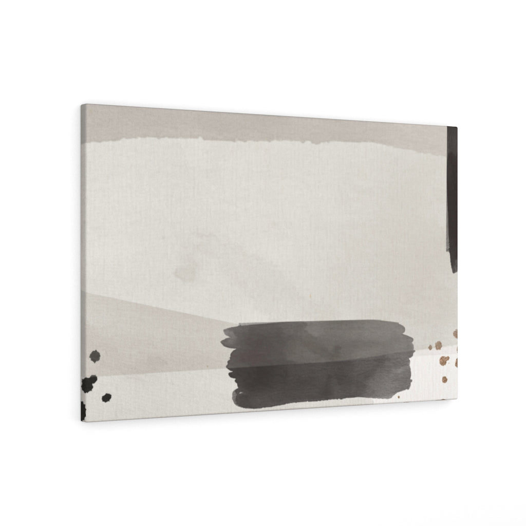 ABSTRACT WALL CANVAS ART | White Grey Black