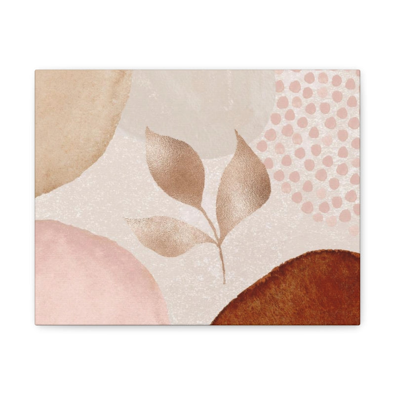 Abstract Canvas Wall Art | Blush Pink Floral