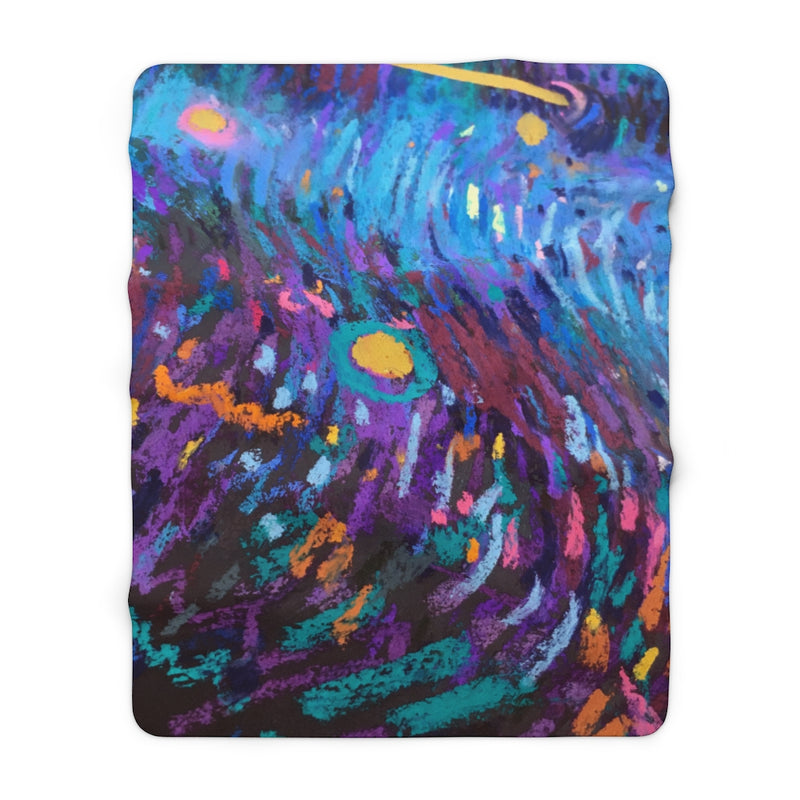 Colorful Abstract Blanket