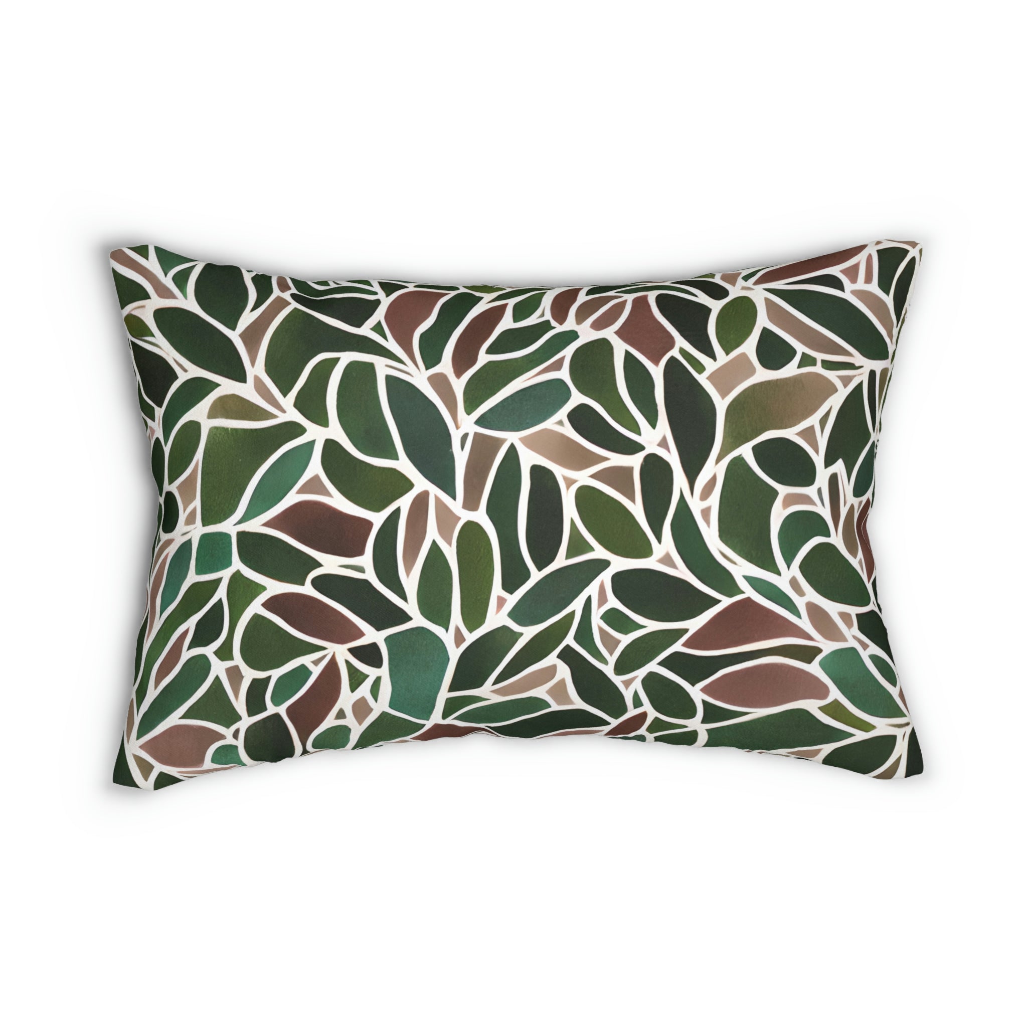 Lumbar rectangle throw pillow