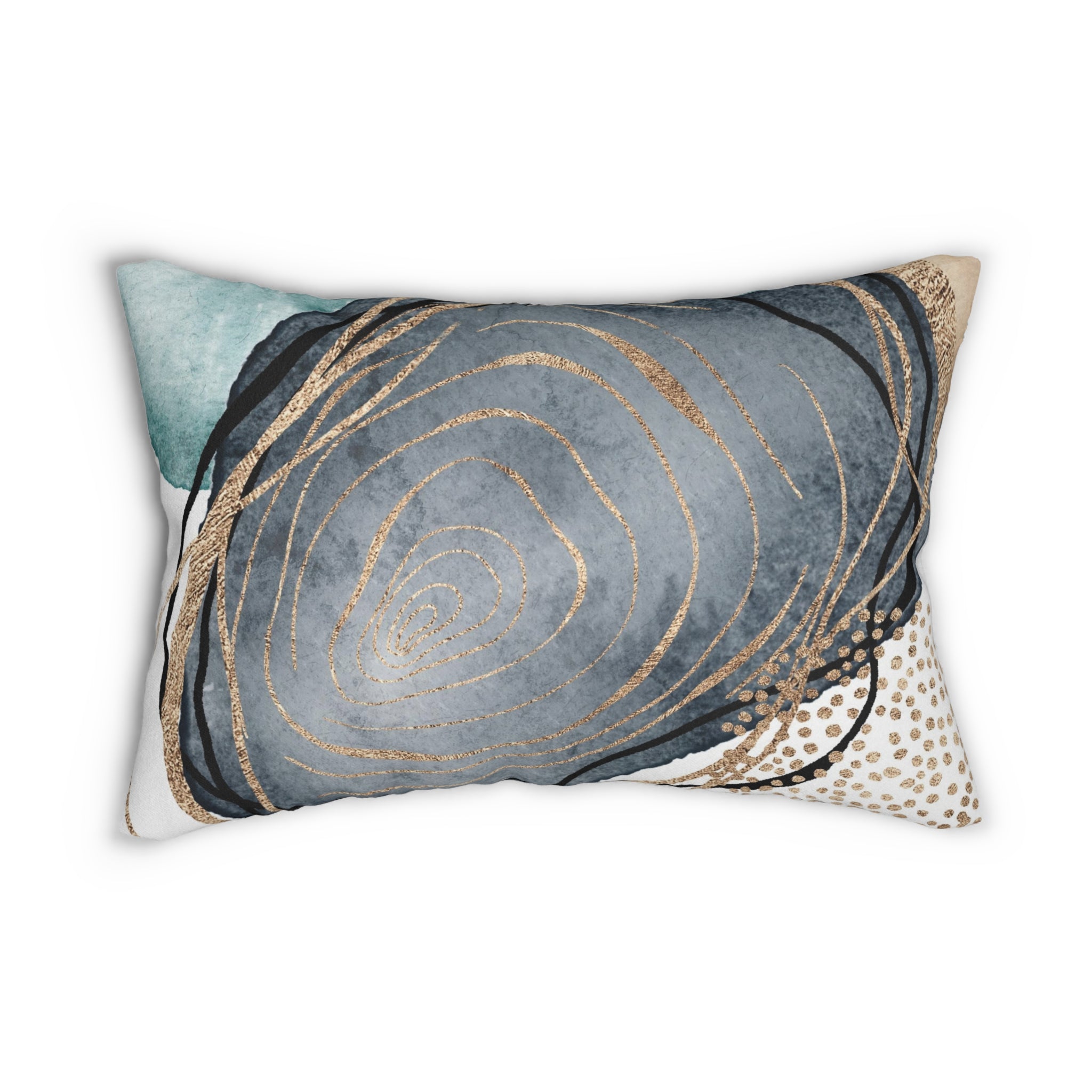 Lumbar rectangle throw pillow