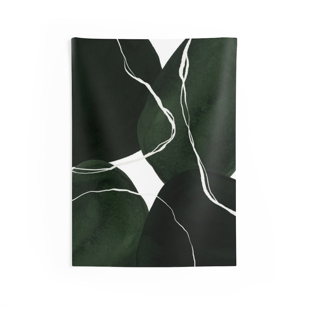 Abstract Tapestry | Green White