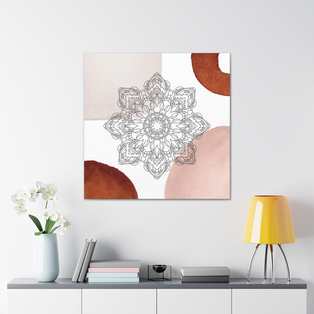 Abstract Wall Canvas Print | Mandala