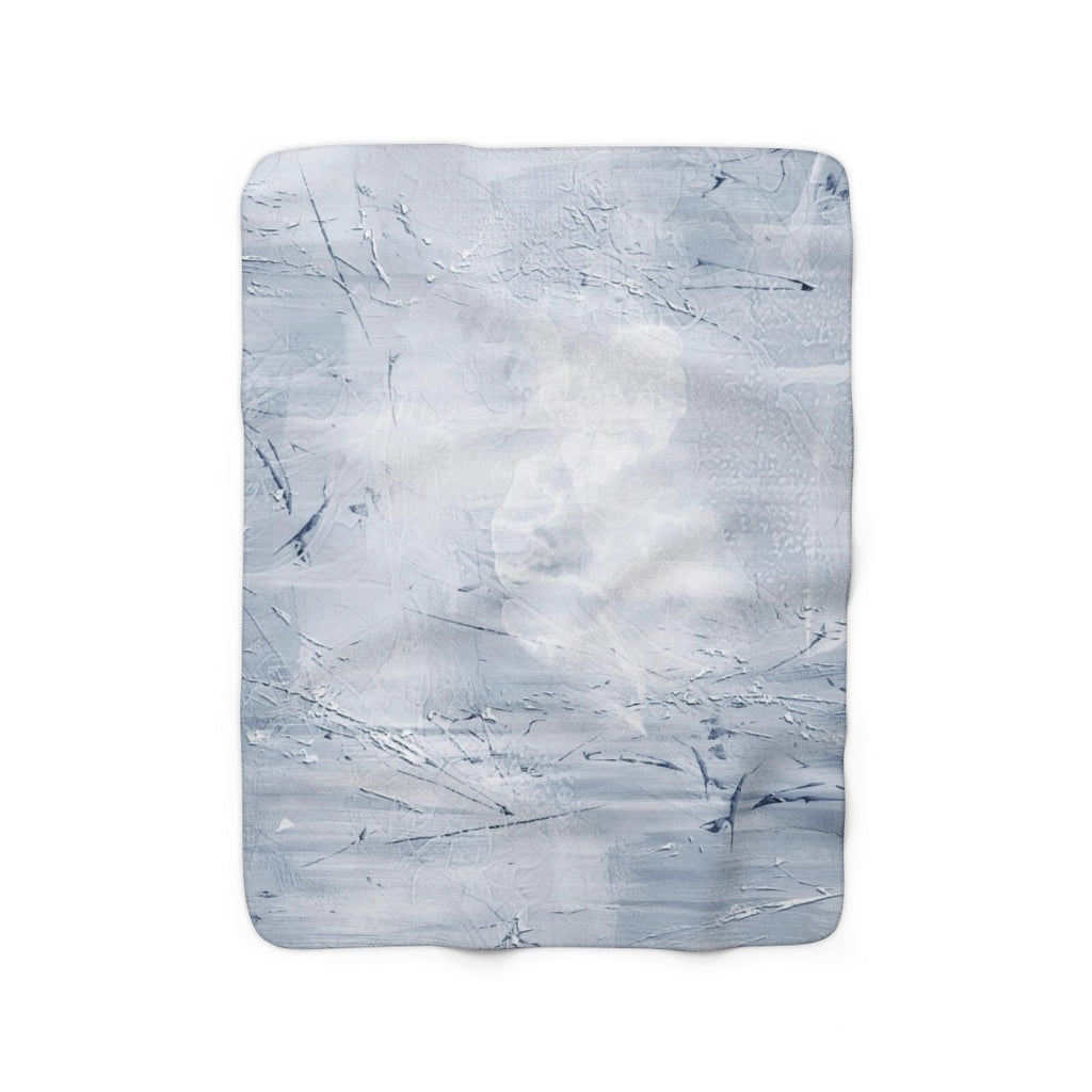 modern abstract cozy blanket