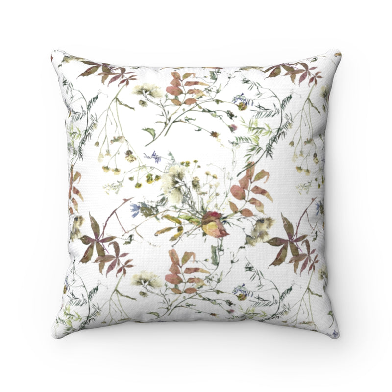 Floral Pillow Cover | Dainty Leaves