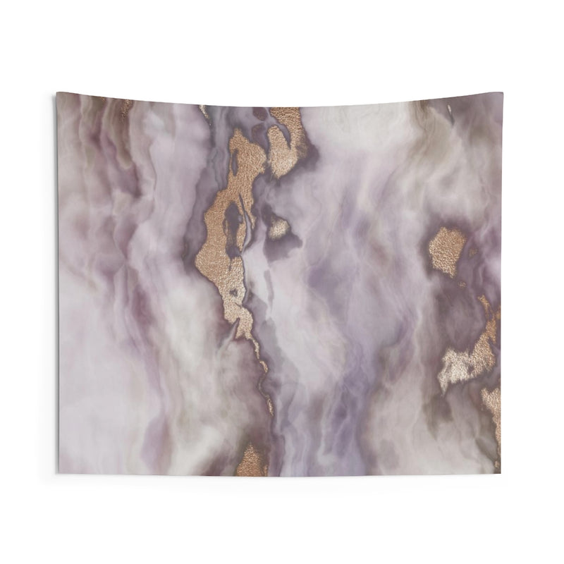 Abstract Tapestry | Lavender Beige Gold