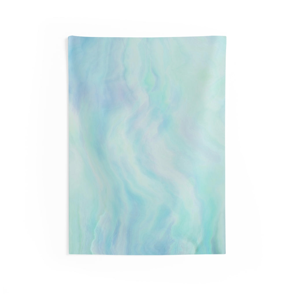 Abstract Tapestry | Green Blue Teal