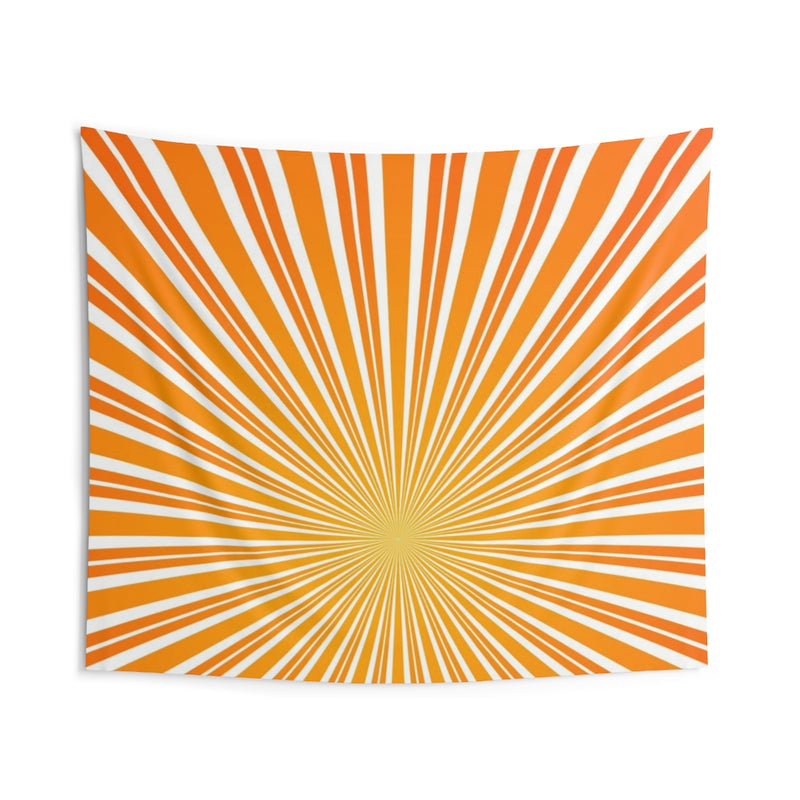 Retro Tapestry | Yellow Orange White