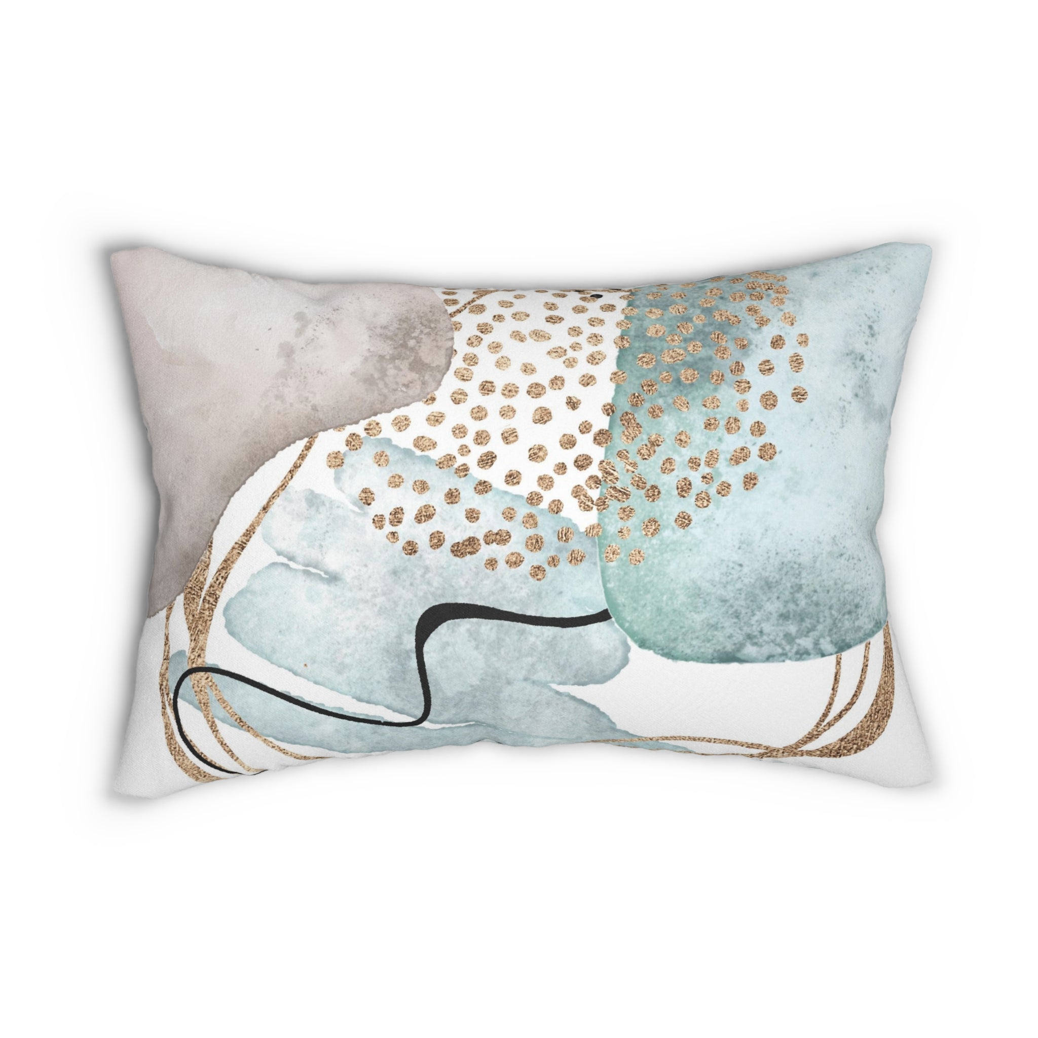 Lumbar rectangle throw pillow