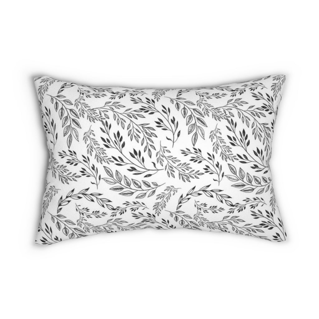 modern throw lumbar pillow with insert