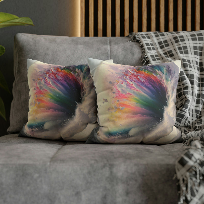 Boho Pillow Cover | Abstract Abstract Colorful Colorful Art