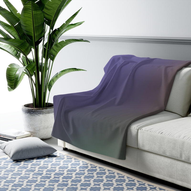 Gradient Comfy Blanket | Purple Yellow