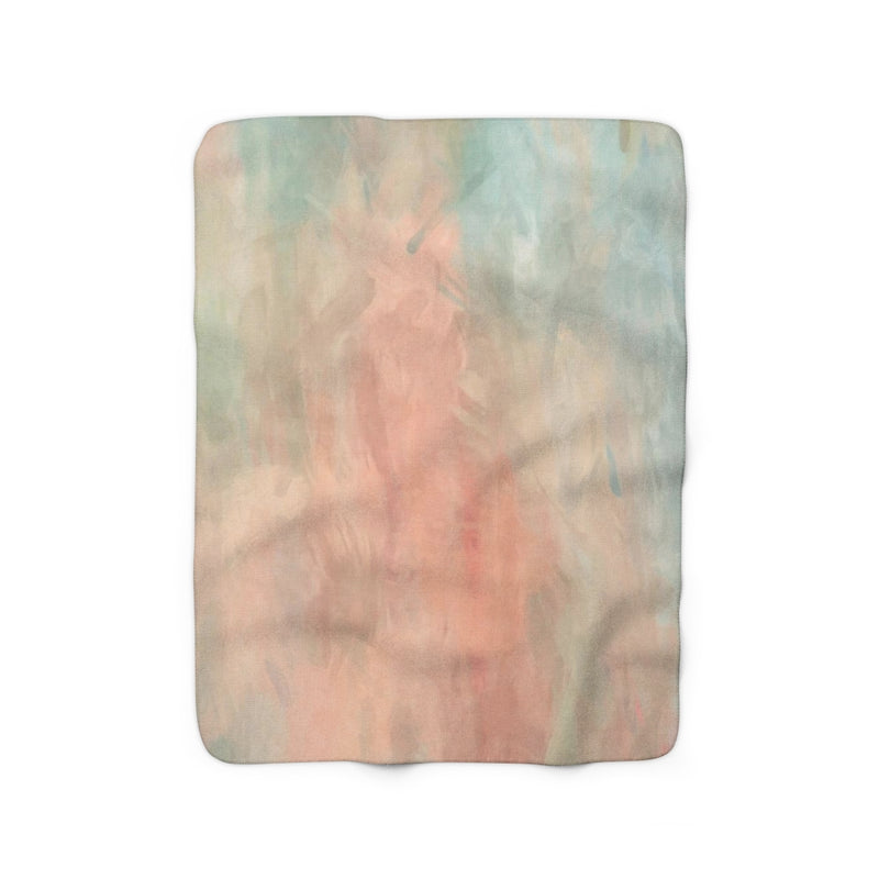 modern abstract cozy blanket