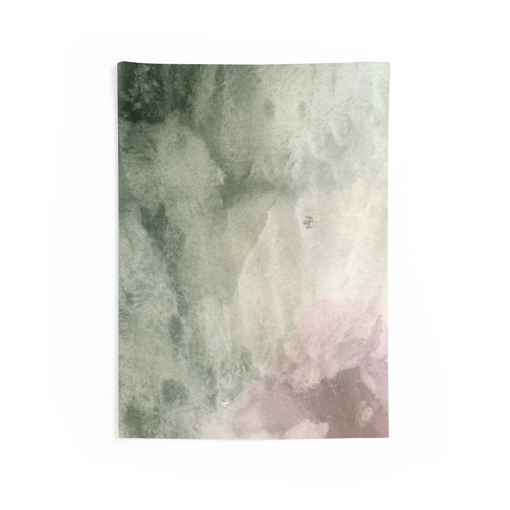 Abstract Tapestry | Green Purple Ombre