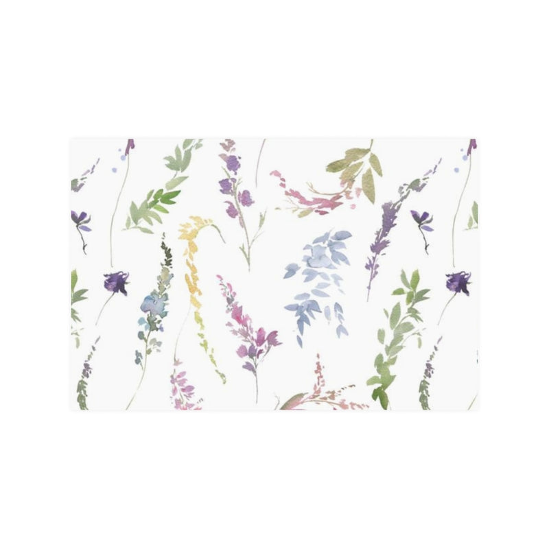 Wild Flower Art Prints | Lavender Purple Dusty Blue Flowers