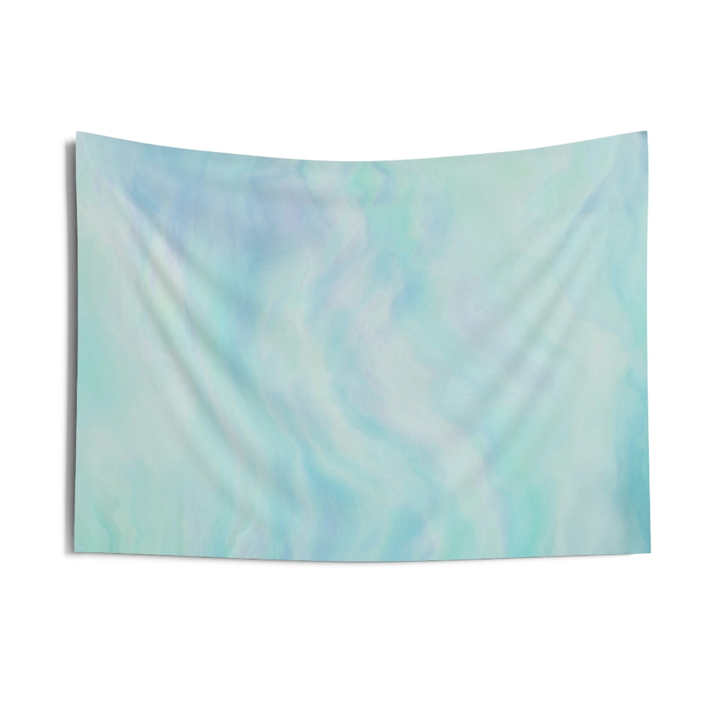 Abstract Tapestry | Green Blue Teal